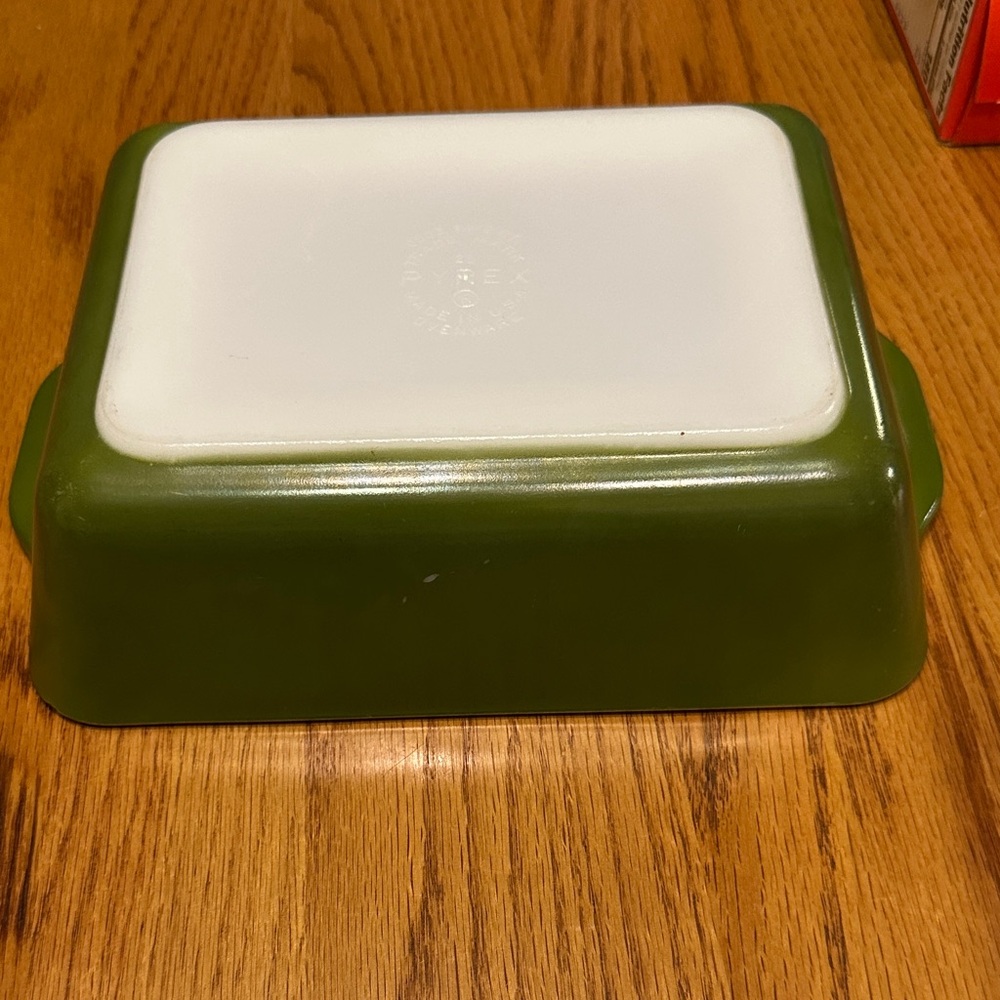 Pyrex 503 part of the Verde Fridge set (NO LID)
